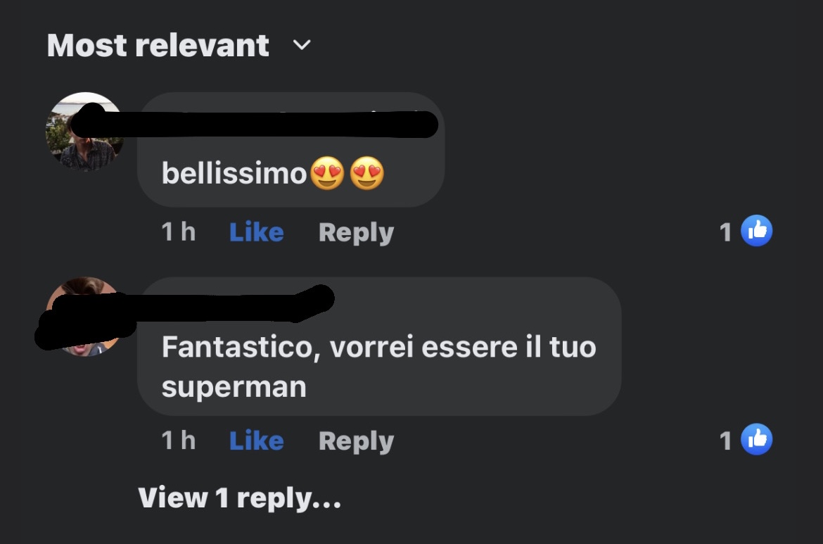 Commento di Facebook